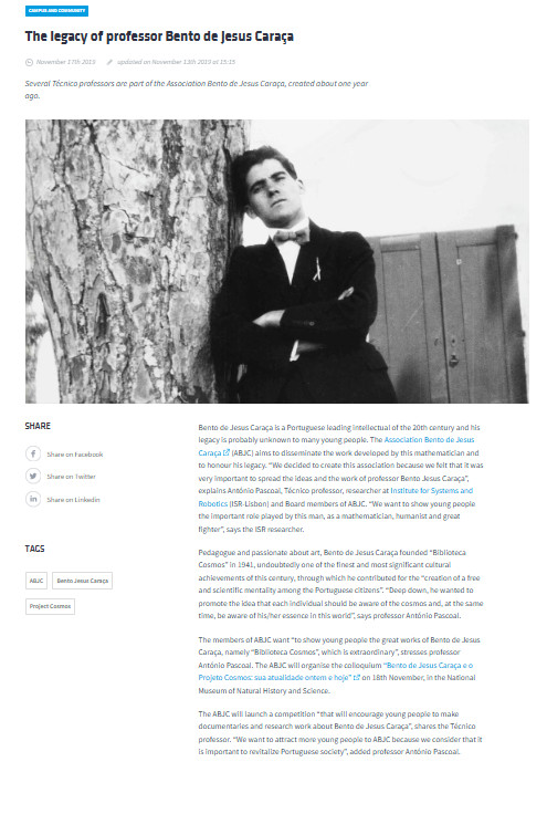 The legacy of Bento Caraça