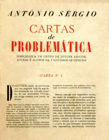 "Cartas de problemática", 