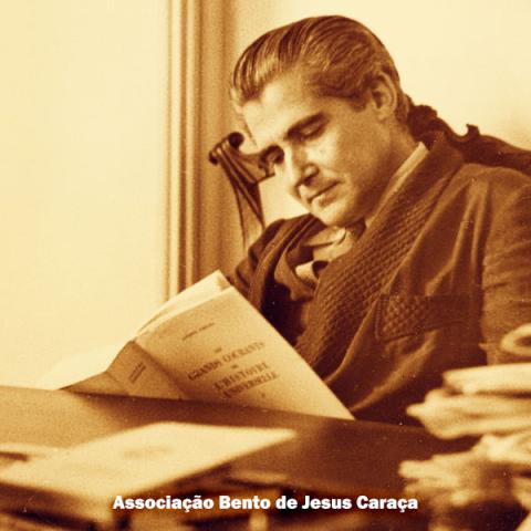 Imagem de Bento de Jesus Caraça na Sede da Associação