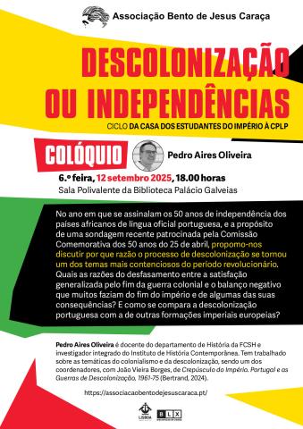 12 setembro 2025 - Colóquio 