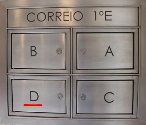 Caixa do correio da Sede
