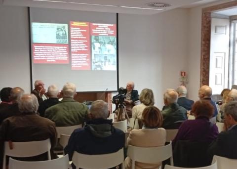 Aspecto sa sala durante este colóquio