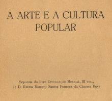 A Arte e a Cultura Popular